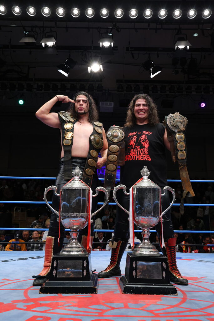 世界最強タッグ決定リーグ戦2024」を制したのは斉藤ジュン&斉藤レイ