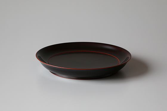 5寸椿皿 (トチ) – 安比塗漆器工房