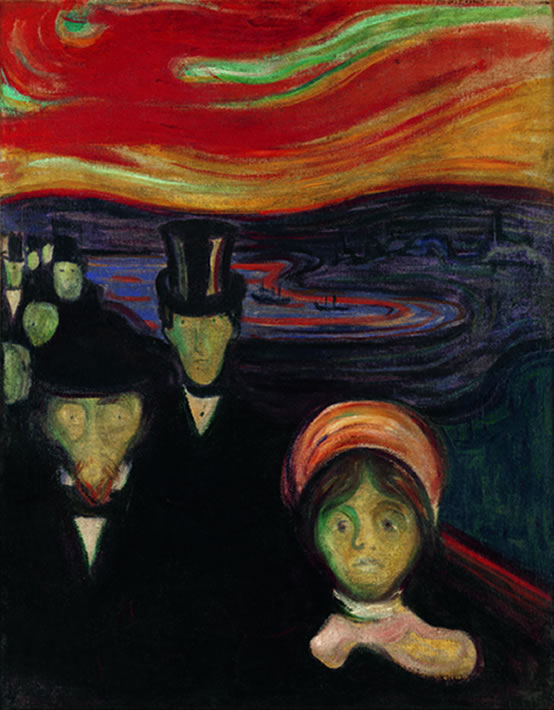 EDVARD MUNCH、エドヴァルド・ムンク【Das Weibkas】 EDVARD MUNCH