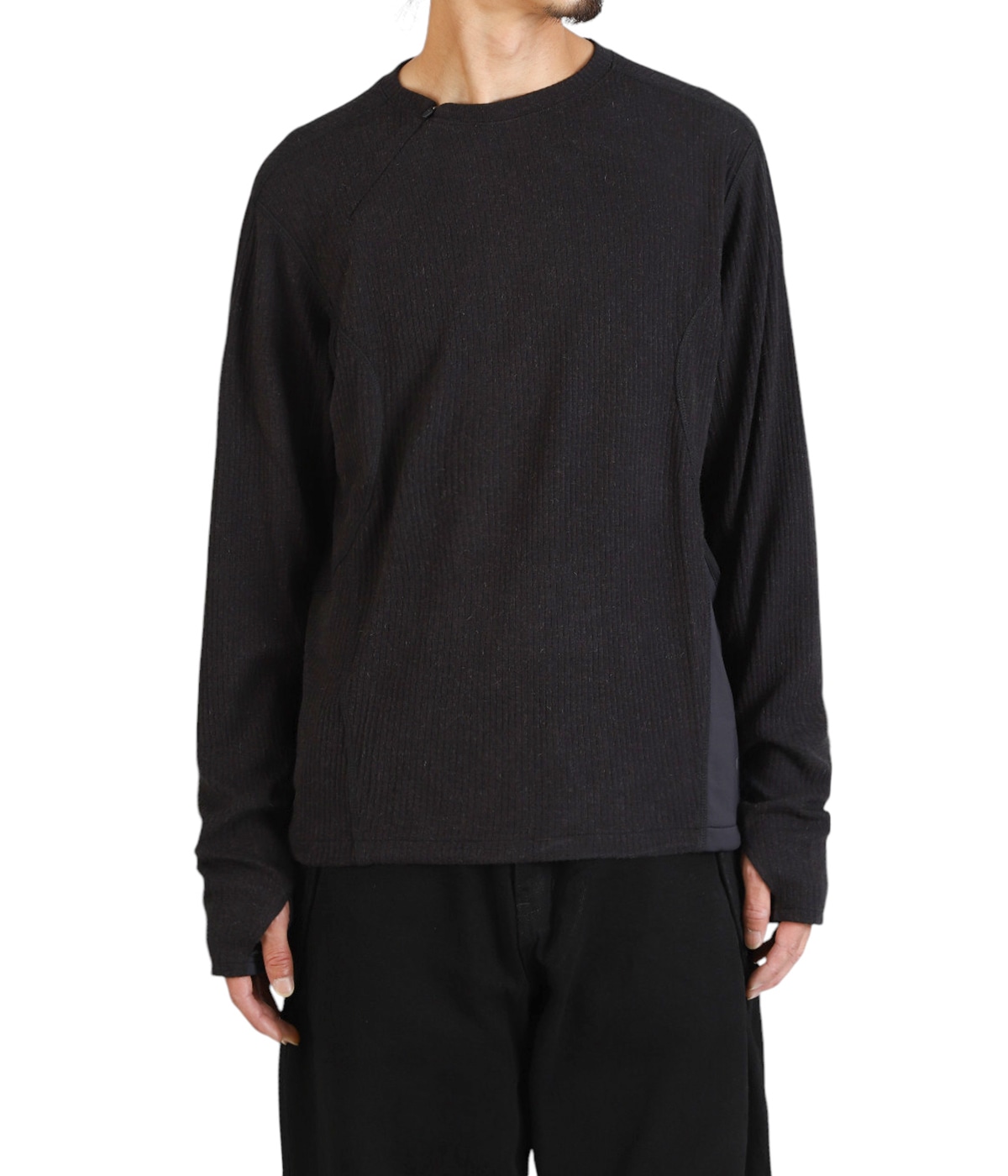 RIBBEB LONG SLEEVES | san san gear(サンサンギア) / トップス