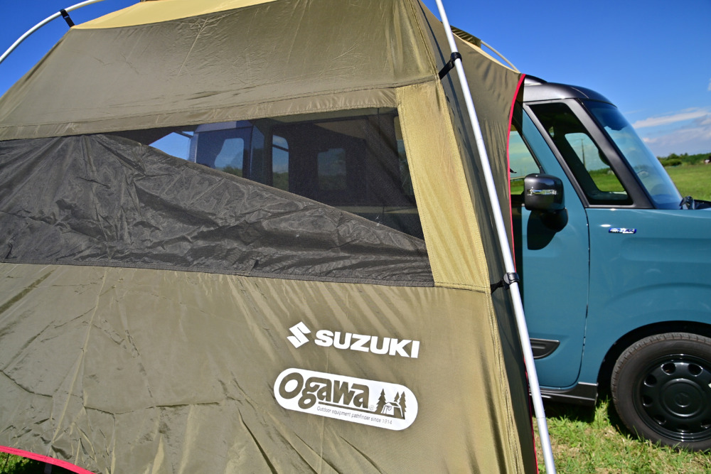 画像・写真 | 【車中泊のお供に】スズキ純正カータープ スペーシア
