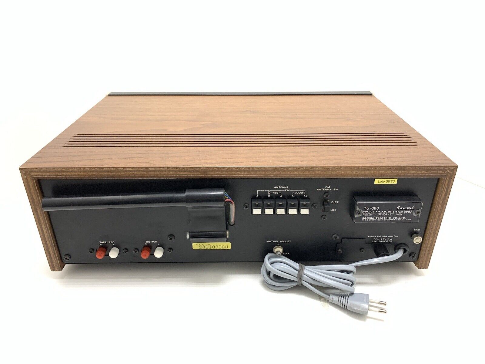 SANSUI TU-888 AM/FM Stereo Tuner Vintage 1972 High End Japan WORK