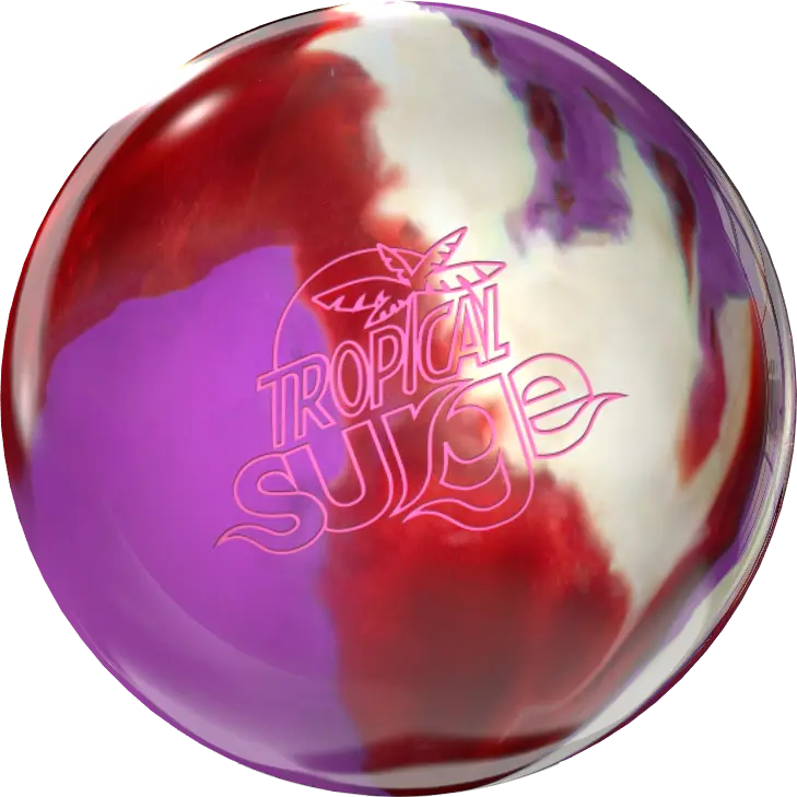 Storm Tropical Surge Red White Purple Bowling Ball + FREE SHIPPING