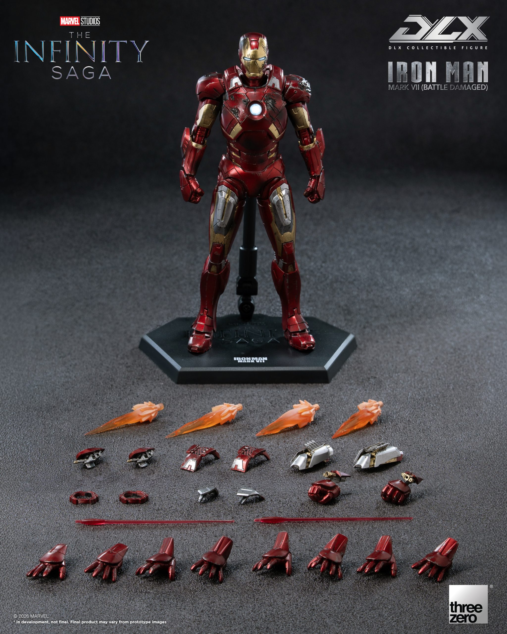 Threezero 3Z0969 Marvel Studios: The Infinity SagaDLX Iron Man