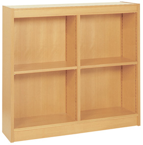 木製大型本書架2段2列 / 日本ブッカー