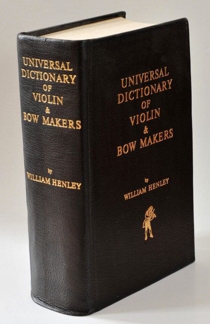 Dictionary of Violin Makers, Henley | BVS