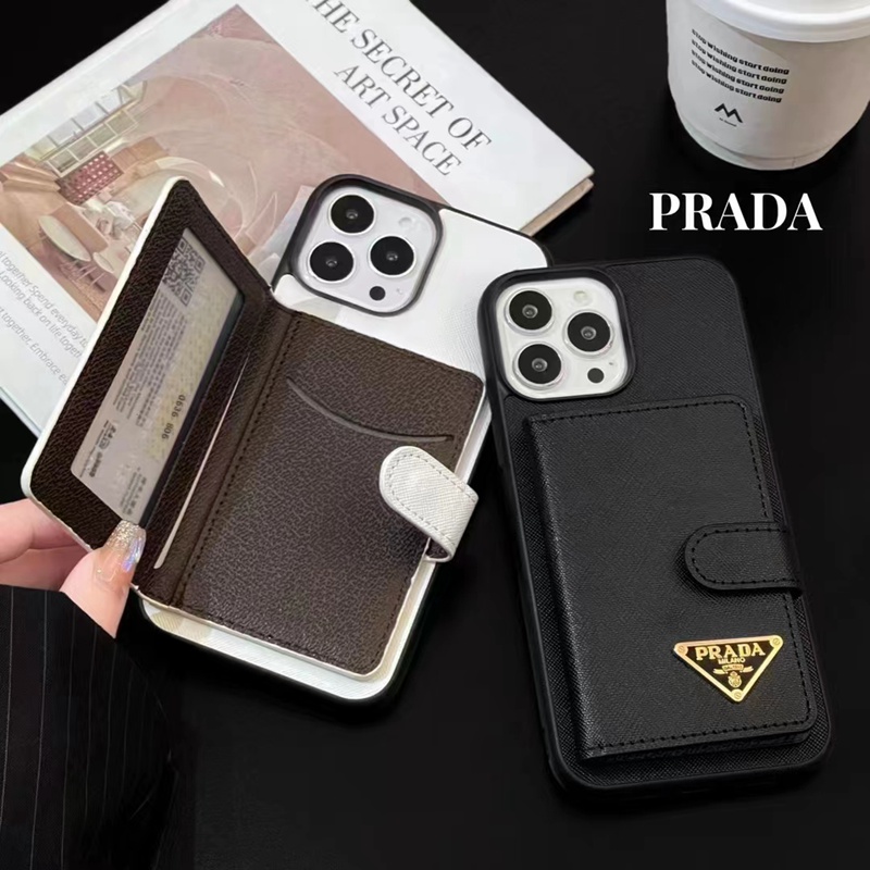 ブランド prada アイフォン14+/15proケース 柔らか 耐衝撃 プラダ