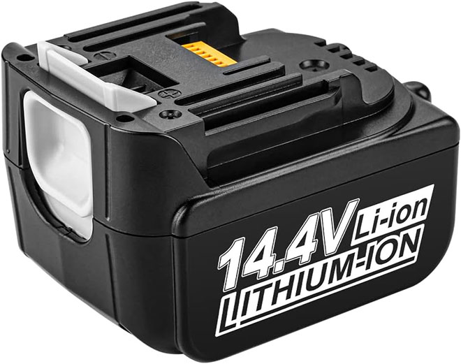 マキタ14.4V充電式クリーナCL142FD 純正バッテリー、急速充電器付 楽天