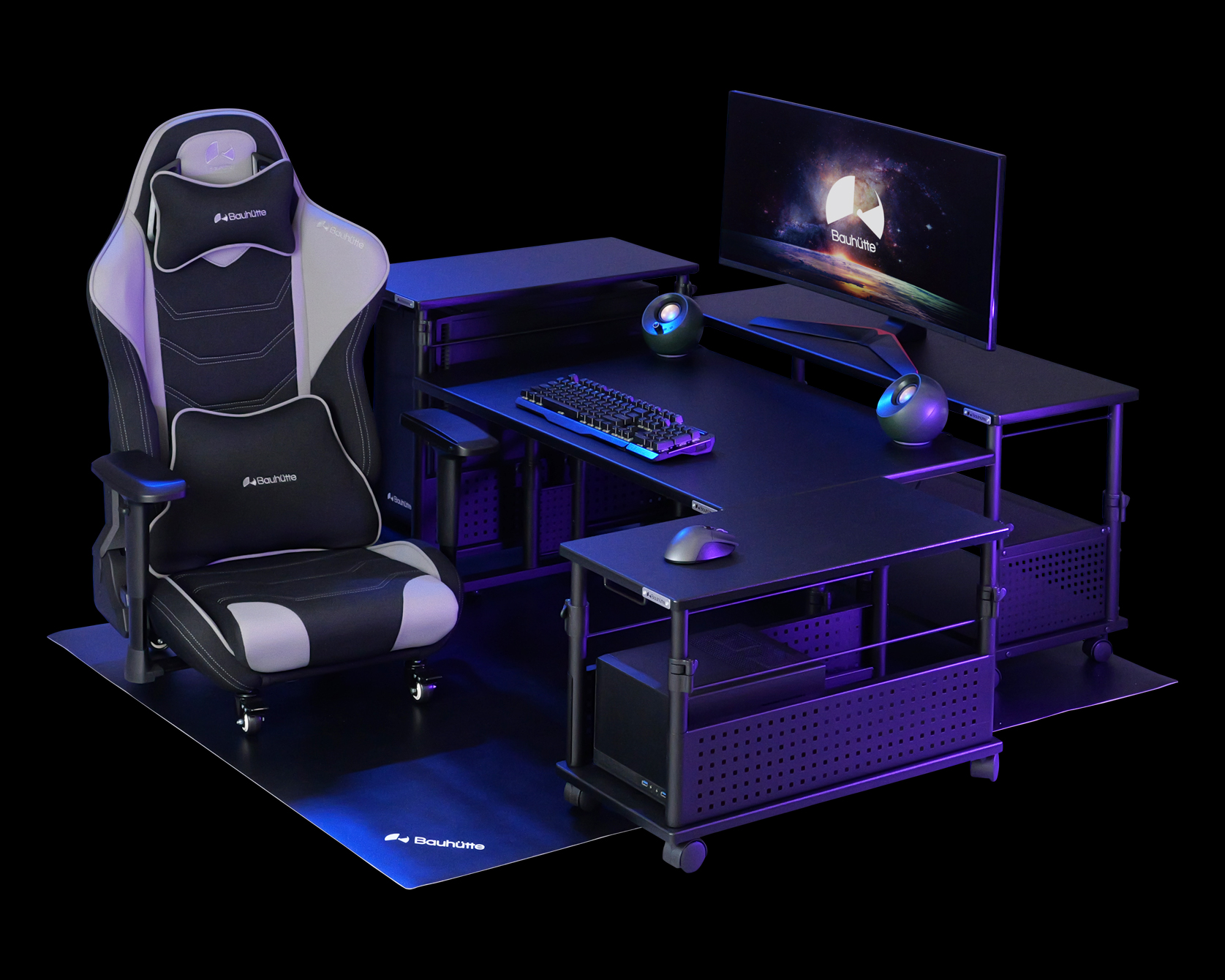 ゲーミングデスク（ロースタイル） | Bauhütte®