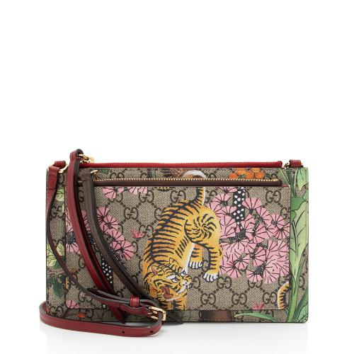 Gucci GG Supreme Bengal Tiger Pouch Crossbody | Gucci Handbags