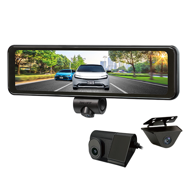 前後録画ドライブレコーダーミラーBALUCE III（バルーチェIII） | 大橋
