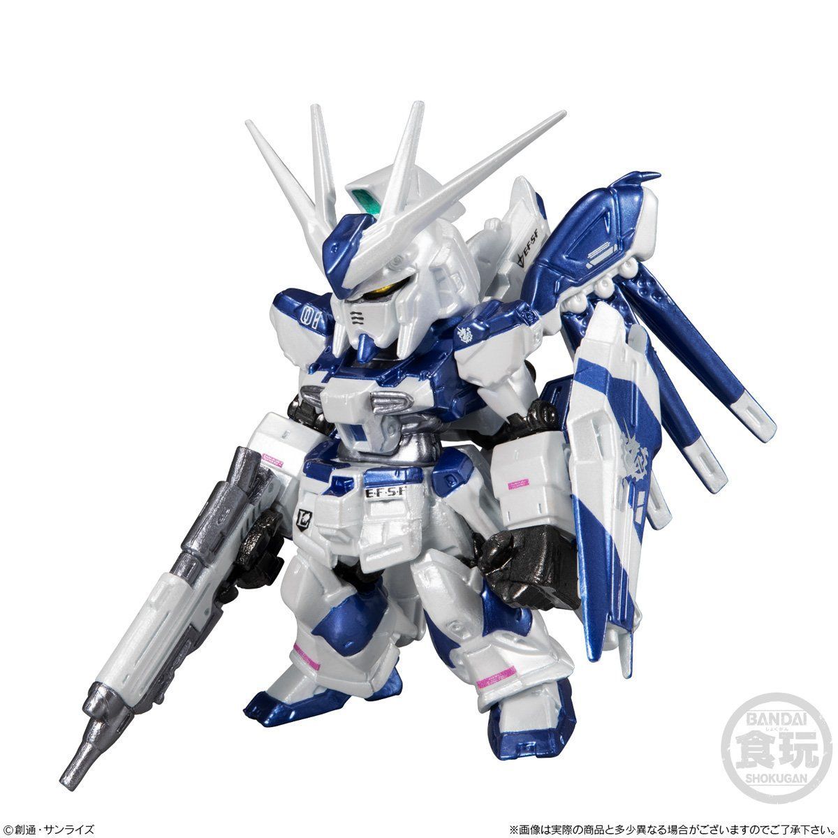 FW GUNDAM CONVERGE:CORE Hi-νガンダム&ナイチンゲール（メタリック