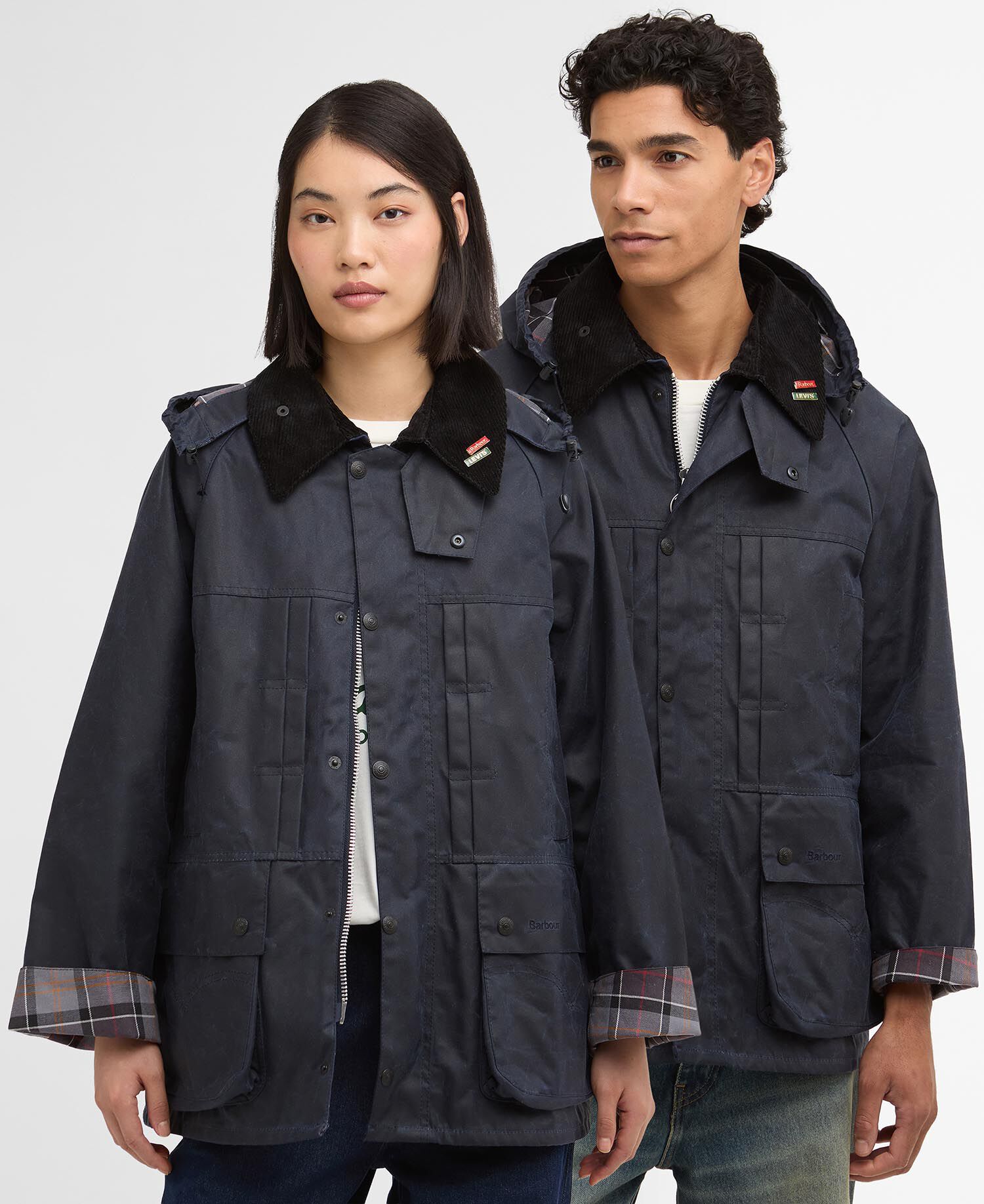 Buy Barbour x Levi's Oversized Bedale Waxed Jacket for N/A 0.0