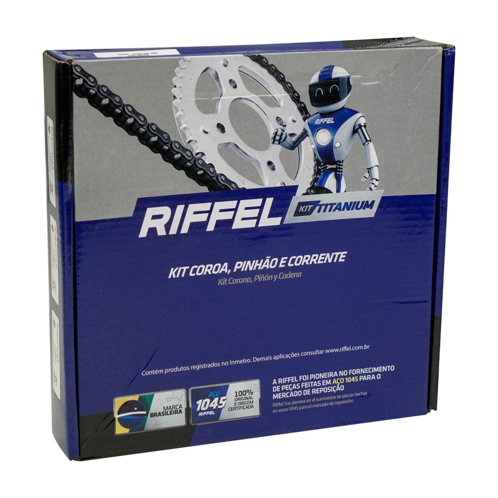 Kit Relação Transmissão Xtz/Lander/Ténéré 250 Riffel | Bartofil