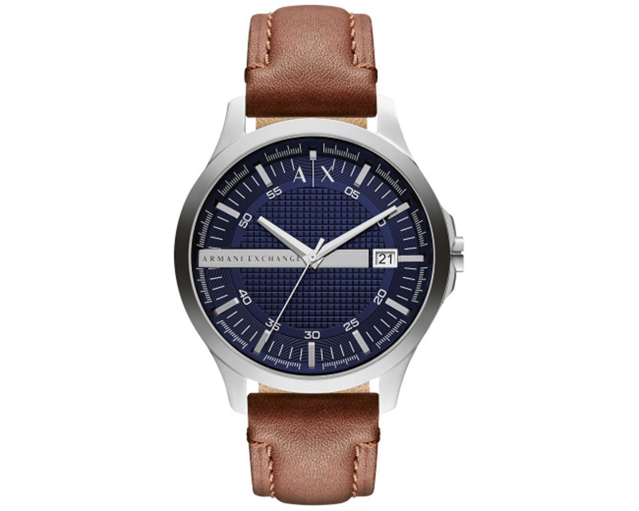 Armani Exchange Leather Brown Original Watch Strap AX2133 AX2133