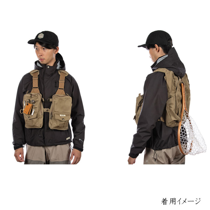 フォックスファイヤー バーチカルタックルベスト Foxfire - 【バス