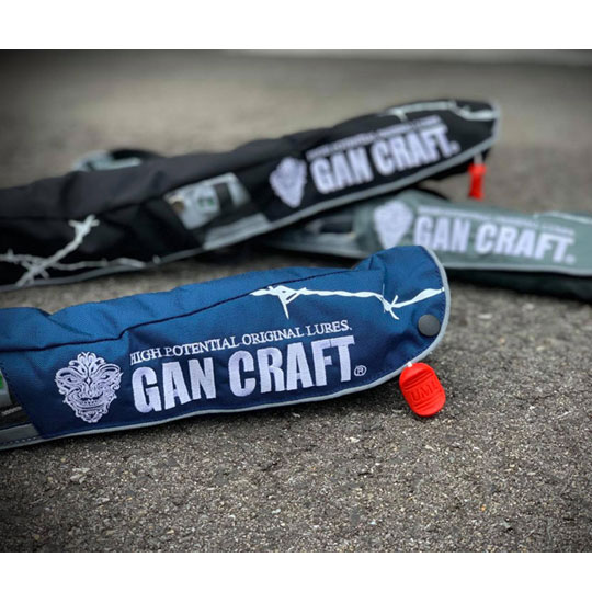 ガンクラフト インフレータブルライフベルト GAN-5620RSE 自動膨張 桜