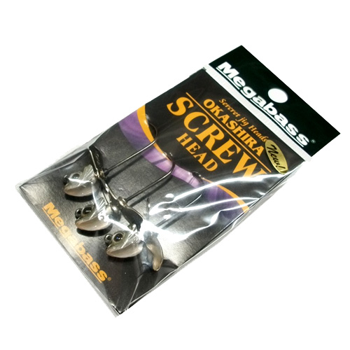 Megabass/メガバス オカシラ スクリューヘッド ＃2/0 - 【バス