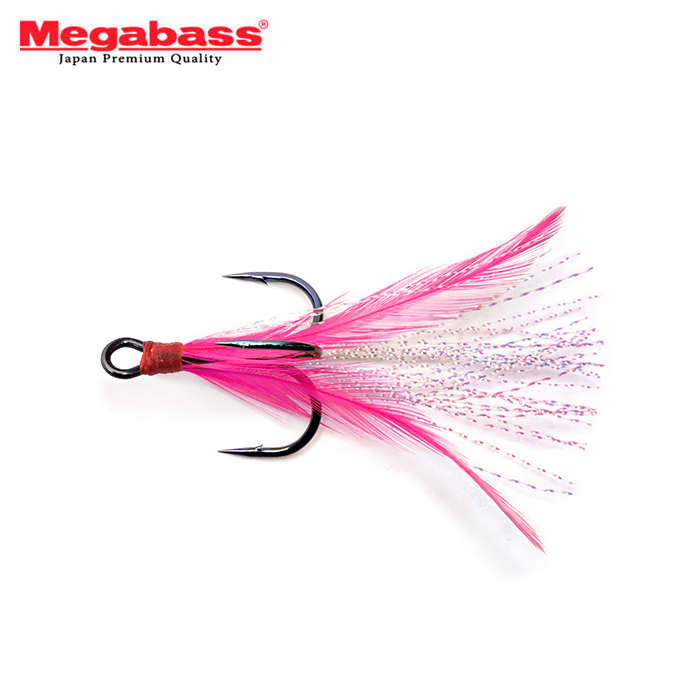 全4色】メガバス ティーザーフック ＃10 - 【バス・トラウト・ソルトの