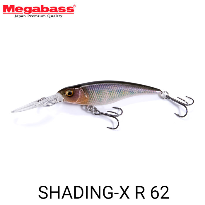 全15色】メガバス シャッディングX R62 Megabass SHADING-X R 62