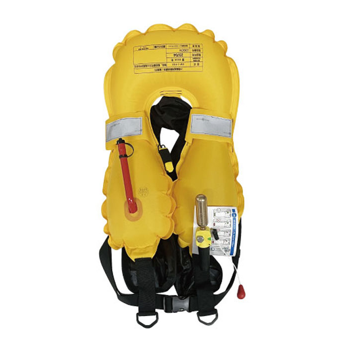 在庫限りの特別価格】ジャッカル 自動膨張式ライフジャケット 肩掛け