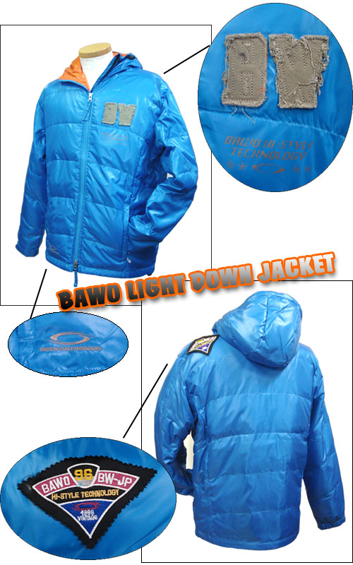 BAWO/バウオ ライトダウンジャケット/BAWO-703 - 【バス・トラウト