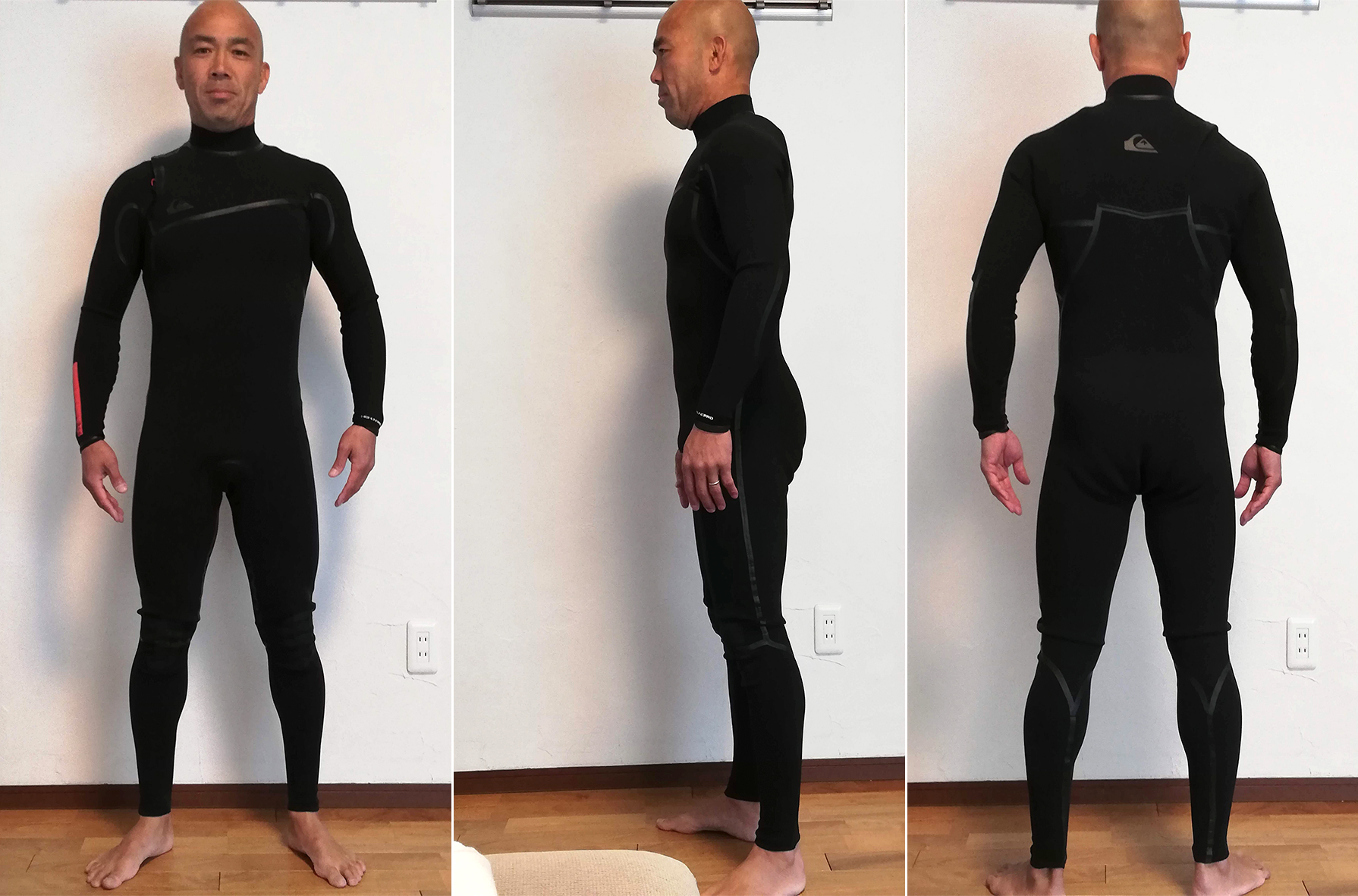 2019BIGプレゼント】QUIKSILVER／Highline Pro1mmウェットスーツ