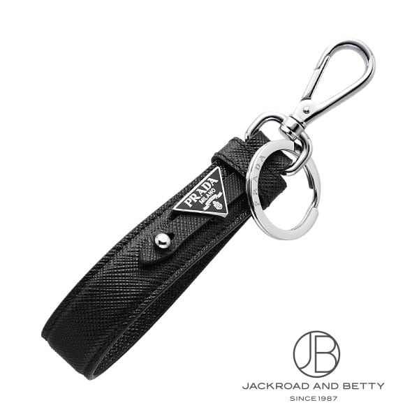 サフィアーノレザー キーリング[2PP68T_053_F0002] Saffiano Leather