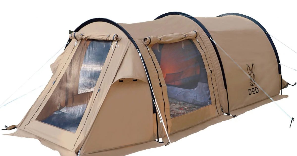 カマボコテントソロTC DOD カマボコ タープ テント デイキャンプ