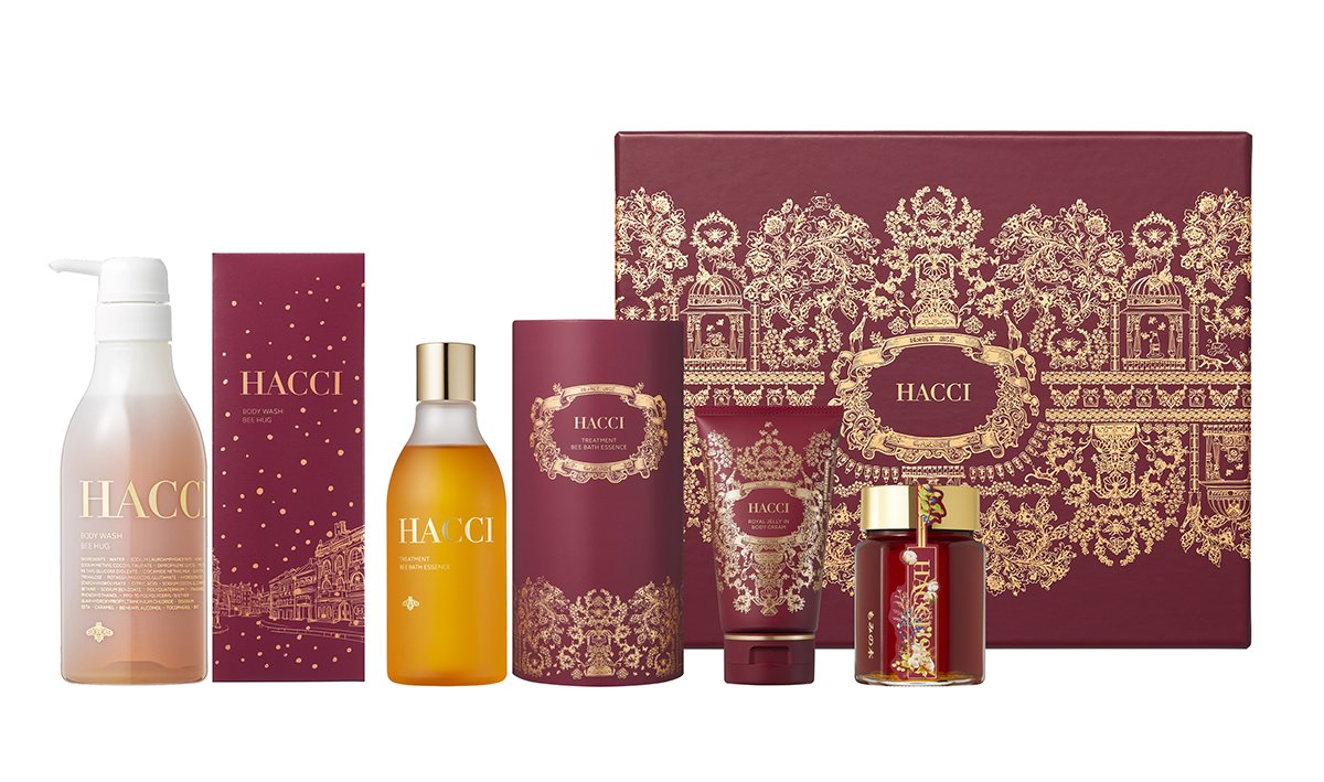 HACCI（ハッチ）×クリスマスコフレ2024】ボディケアやバスエッセンス
