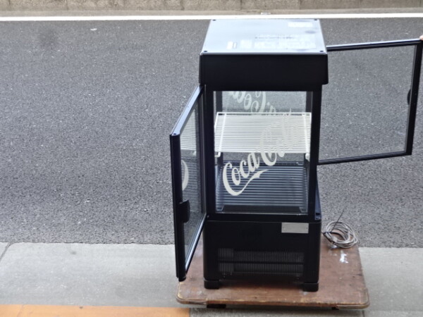 売約済み】 ※動作良好※◇サンデン 卓上4面ガラス冷蔵ショーケース／54L