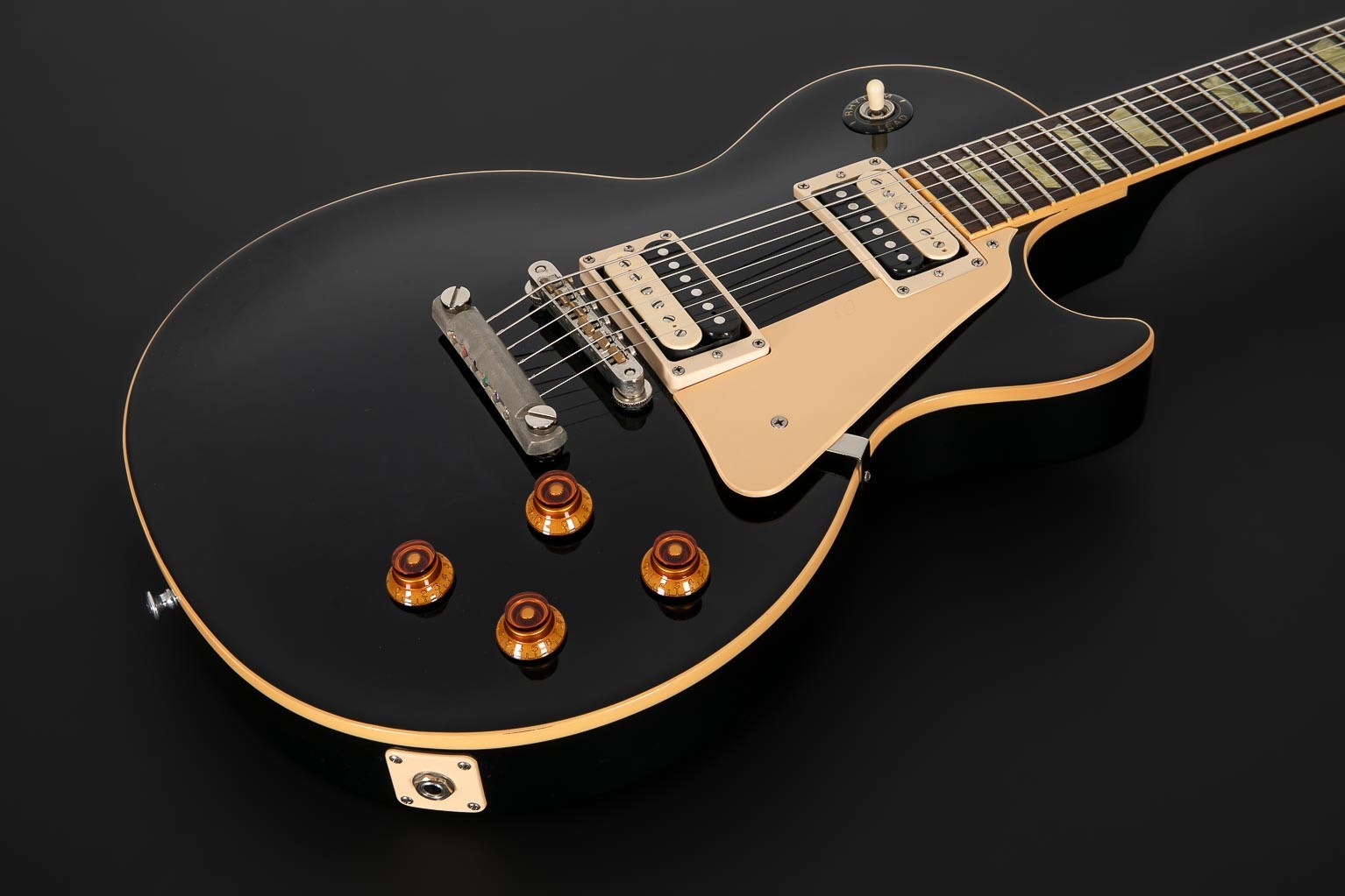 2007 Gibson Les Paul Classic 1960 Ebony 3,35Kg – Bigfoot-Guitars