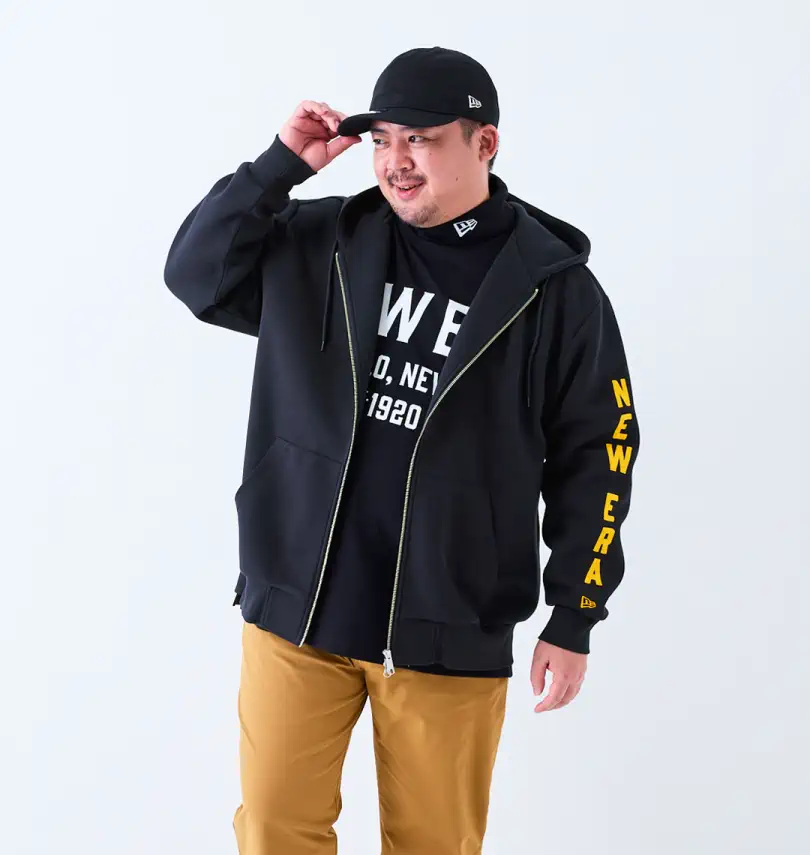 大きいサイズ テックスウェットフルジップパーカー | NEW ERA GOLF