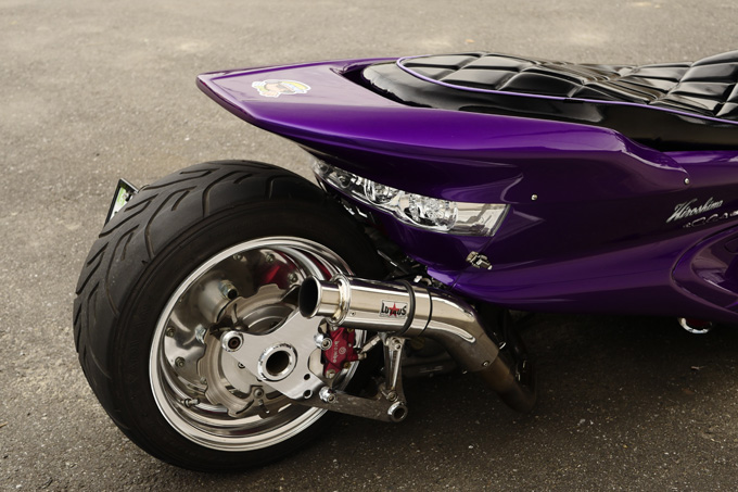 懐かしのボルトオン4輪化キットを手に入れたマジェスティCカスタム