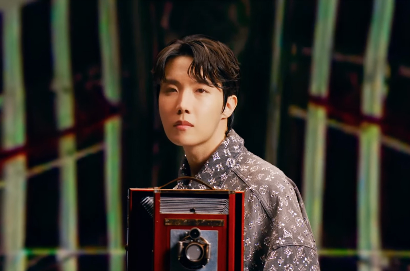 BTs' J-Hope Models in Louis Vuitton Fall/Winter 2023 Campaign: Watch