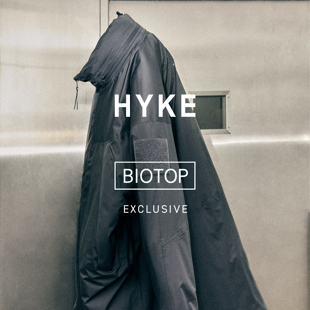 HYKE for BIOTOP 24AW｜PERTEX PUFF PARKA EX | TOPICS | BIOTOP