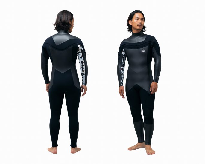 DOVE DOVE ウェットスーツ セミドライ M size chest zip classic