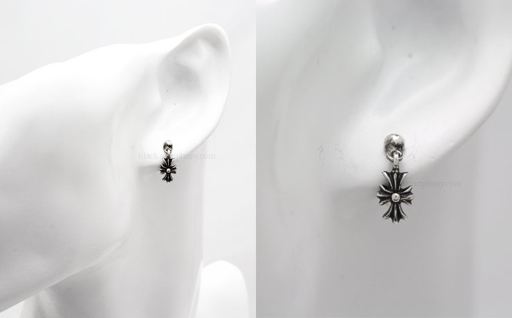 本日限定価格インボイス原本付きクロムハーツ TINY E CH PLSピアス美品