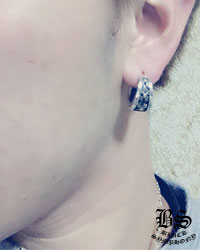 クロムハーツ ナローVバンド CHX イヤリング お客様の声 クロムハーツ