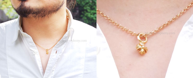 クロムハーツスタックCHクロスチャーム22K#A|クロムハーツ通販専門店