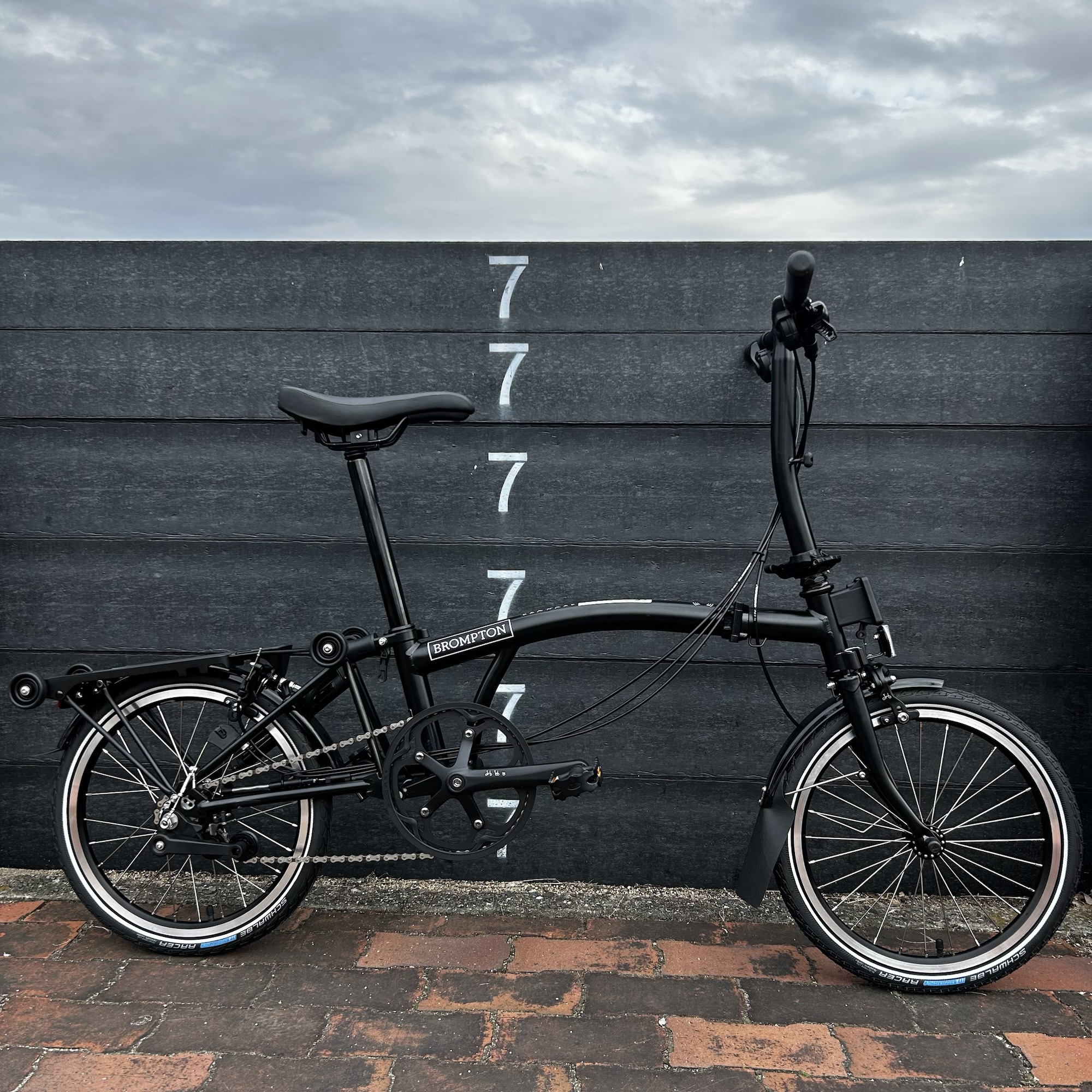 BROMPTON C-Line Matt Black S6R | BICYCLE PRO SHOP なかやま
