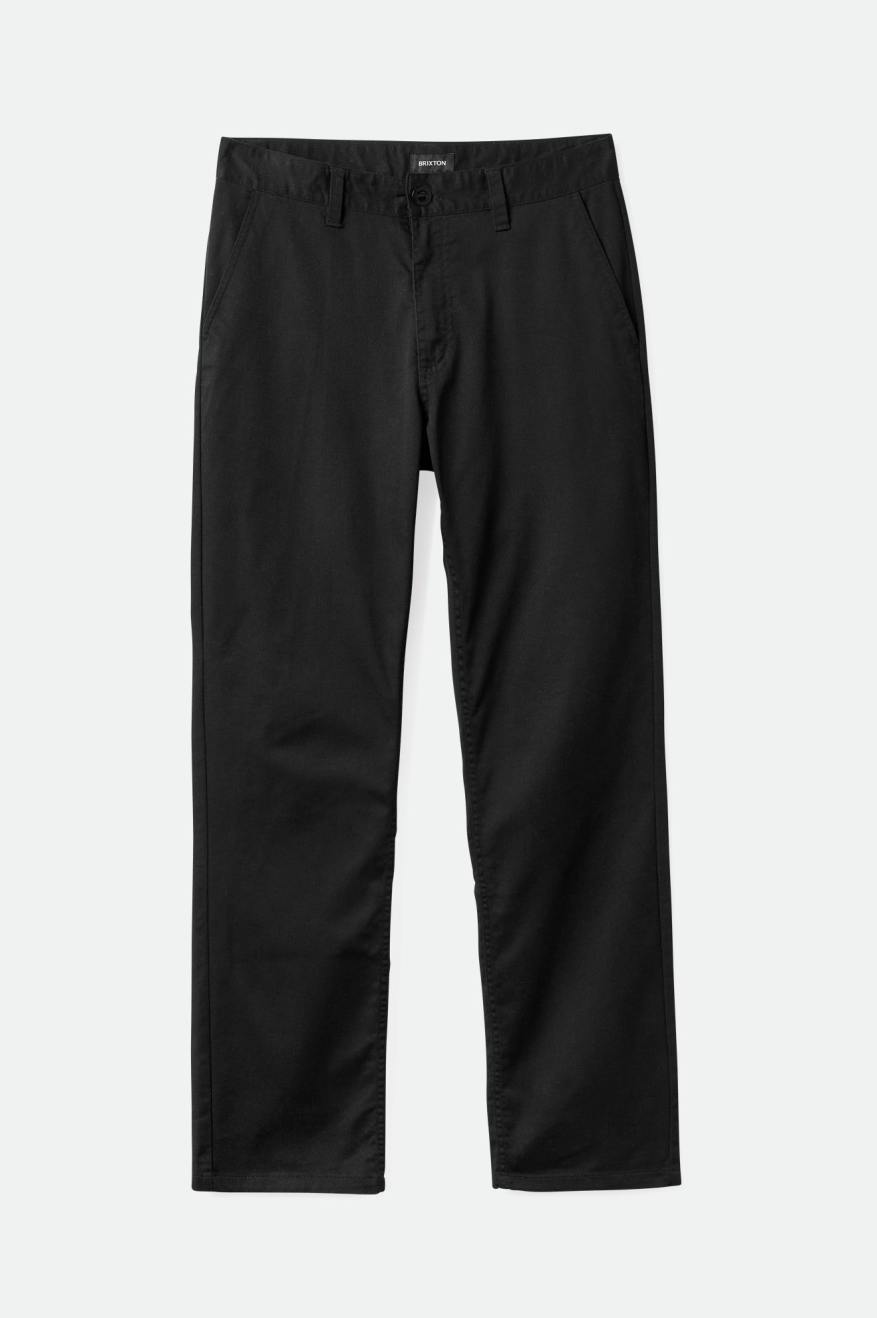 Men's Choice Chino Regular Pant in Black – Brixton