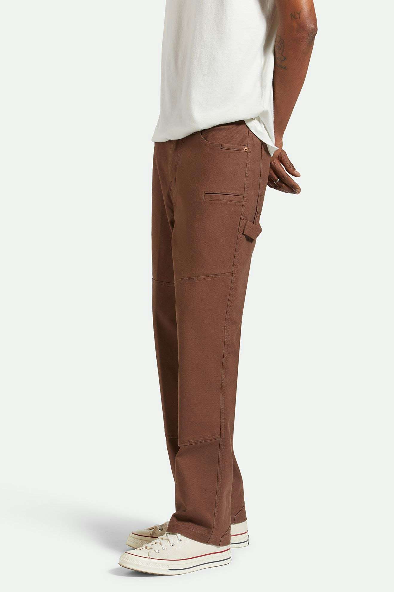Men's Builders Carpenter Stretch Pant in Pinecone Brown – Brixton
