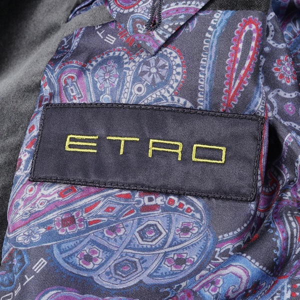 エトロ(ETRO)エトロ ベロア テーラードジャケット 衣料品 アウター