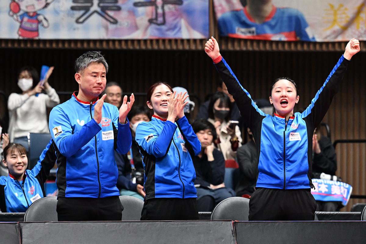 ノジマTリーグ2024-2025プレーオフ 女子セミファイナル木下アビエル