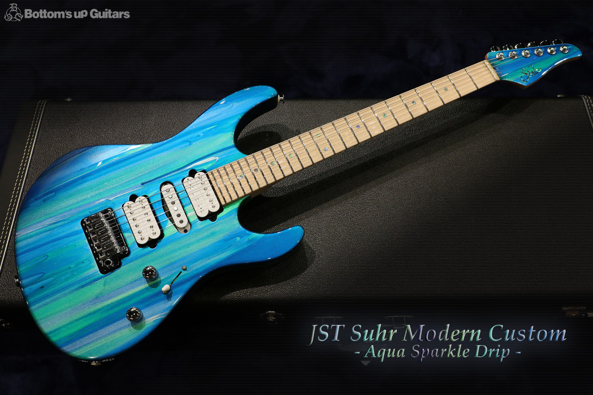 Suhr JST Modern Custom Aqua Sparkle Drip Color! 正規輸入品