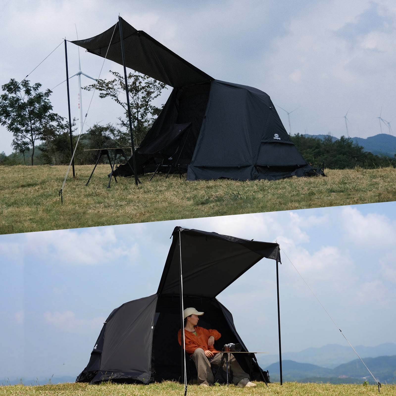 タイムセール中】GOGlamping SKY EYE 自立式テントTC