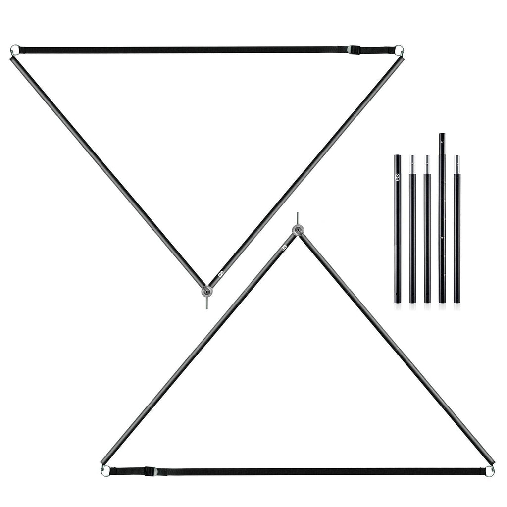 タイムセール中】G・G PUP/2.0パップテント専用の二又ポールと横接続