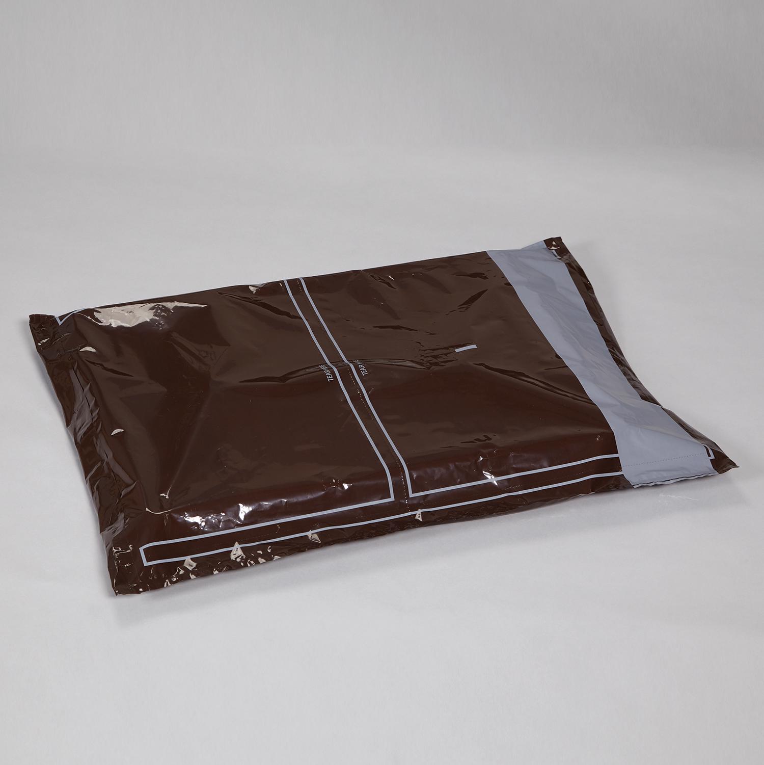 Amber Security Bags with Highlighted H Perforations for Full-Size