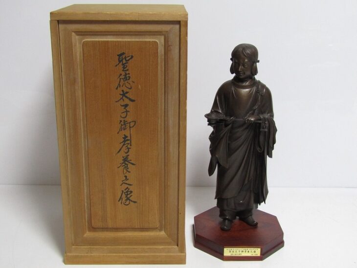 高村光雲 ブロンズ 彫刻「聖徳太子御孝養之像」 | 骨董品買取・和楽器